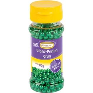 Perličky na zdobení zelené 65g - Gunthart