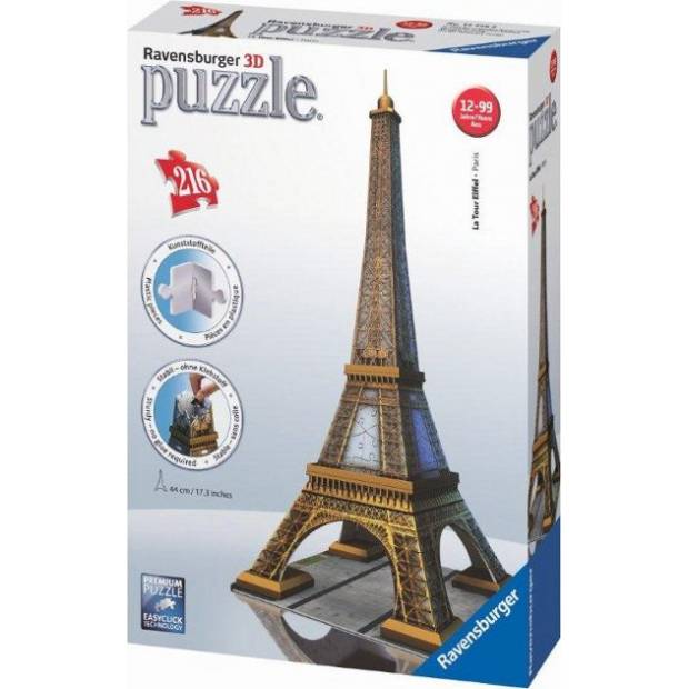 Eiffelova věž 3D 216 dílků 2412556 Ravensburger