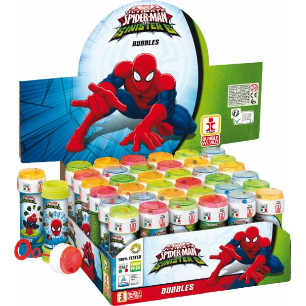 Bublifuk Spider-man 60ml (display 36 ks) 27513000 Dulcop bublif