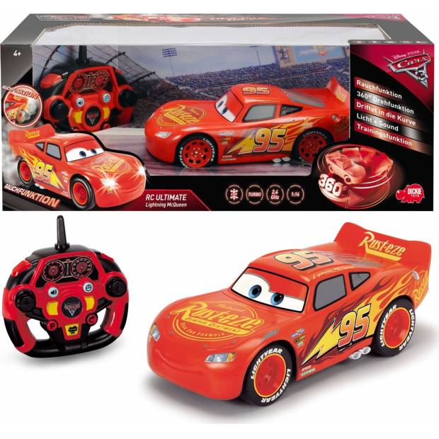 RC Cars 3 Ultimate Blesk McQueen 1:16, 26cm, 3kan D 3086005 Dickie