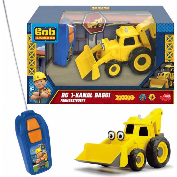 RC Bořek Bagr Béďa Single Drive, 1kan D 3133001 Dickie