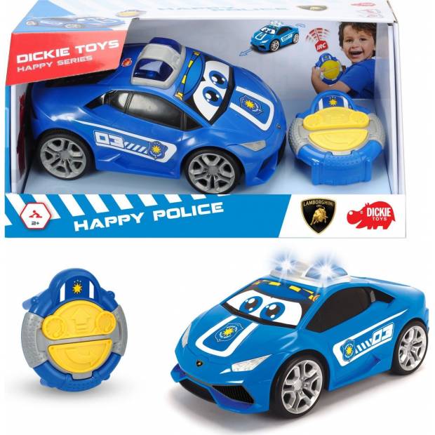 IRC Auto Happy policejní 27 cm D 3816030 Dickie