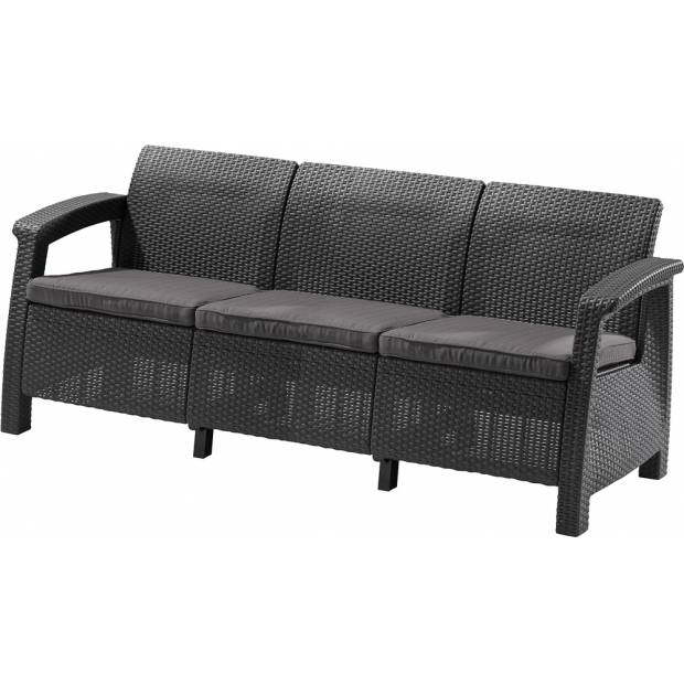 CORFU LOVE SEAT MAX - antracit 17/425 Allibert
