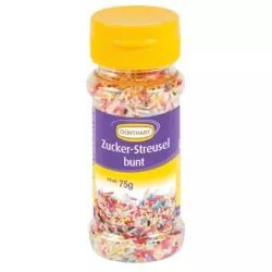 Cukrové sypání 75g barevné tyčinky - Gunthart