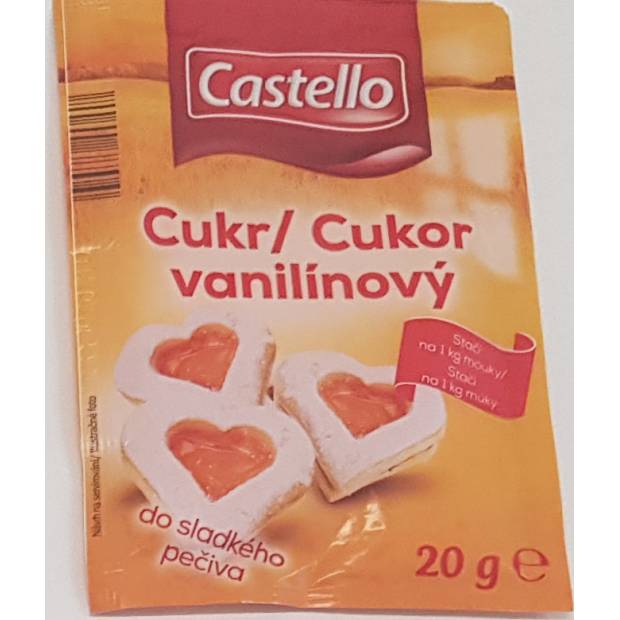 Vanilínový cukr 20g - Castello