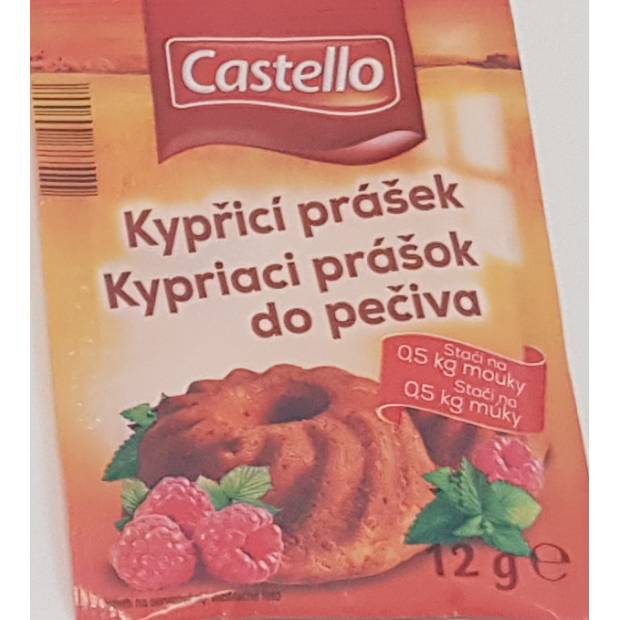 Kypřicí prášek do pečiva - Castello