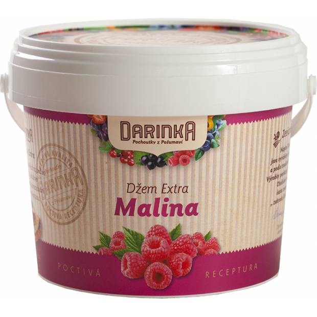 Darinka 1kg - malinový džem - Darinka