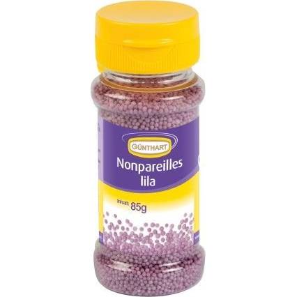 Cukrové miniperličky na zdobení 85g fialové - Gunthart