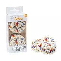 Košíčky na muffiny 36ks jednorožec unicorn - Decora