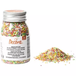 Cukrové zdobení tyčinky barevné 90g - Decora