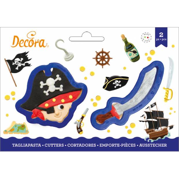 Vykrajovátko na perníčky pirát a šavle - Decora