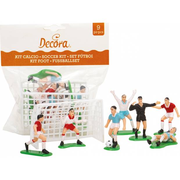 Figurka fotbalistů na dort - Decora