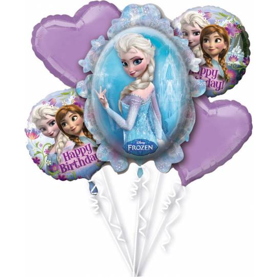 Fóliový balónek 5ks Frozen - ledové království - Amscan