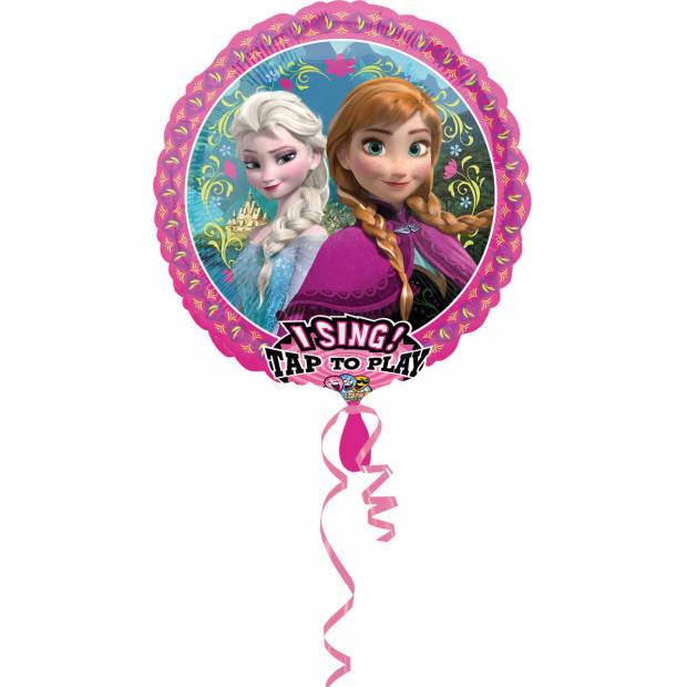 Hrající a zpívající Fóliový balónek 71cm Frozen - Ledové království - Amscan