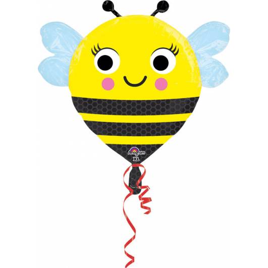 Fóliový balónek 55x53cm včelka - Amscan