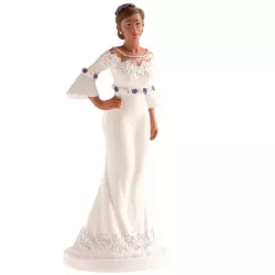 Svatební figurka na dort 16cm madam - Dekora