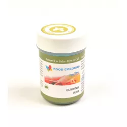Gelová barva olivová 35g - Food Colours