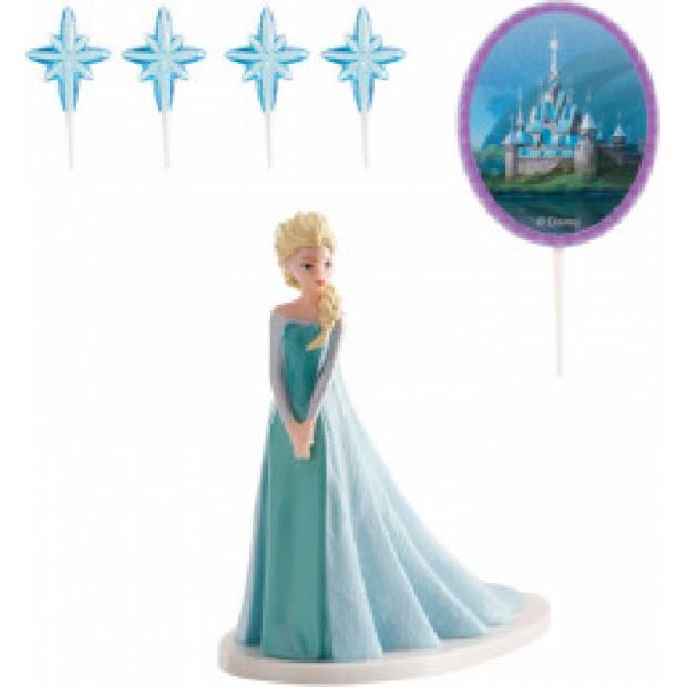 Figurka na dort Elsa ledové království a dekorace - Dekora