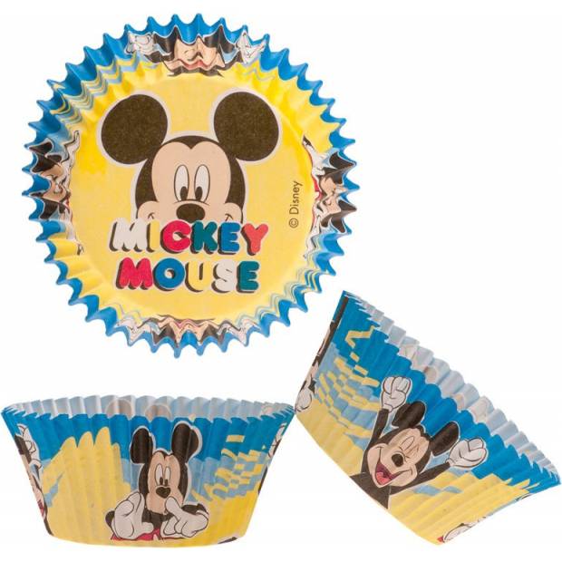 Sada košíčků na muffiny 25ks Mickey 5x3cm - Dekora