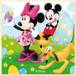 Čokoláda Mickey a Minnie 10x10cm - Dekora