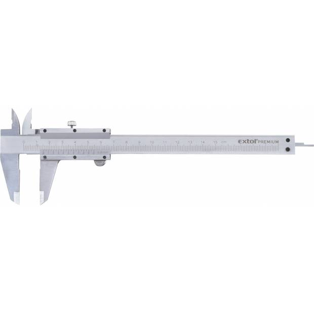 měřítko posuvné kovové, 0-150mm 3425 EXTOL PREMIUM