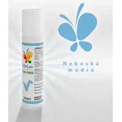 Barva ve spreji pastelová na čokoládu AF (nebeská modř) 100 ml - Vola colori