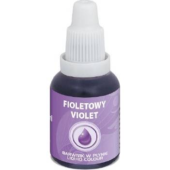 Airbrush barva tekutá Violet (20 ml) Fialová - Food Colours