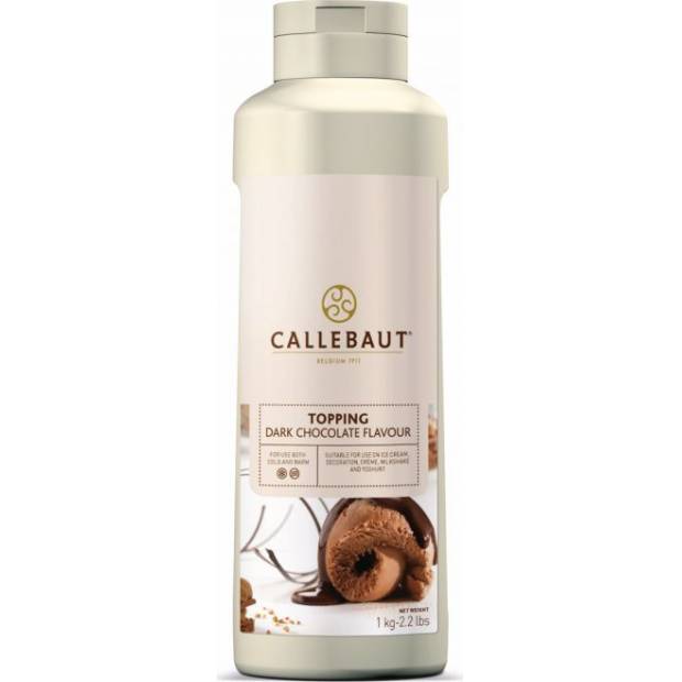 Topping tmavá čokoláda 1kg - Callebaut