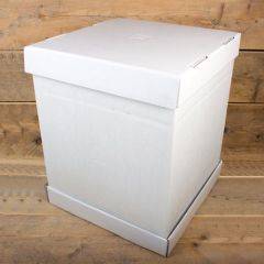 Dortová krabice na patrový dort pevná 52x52x70cm - FunCakes