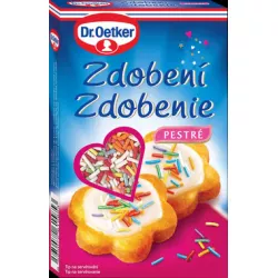 Dr. Oetker Zdobení pestré (80 g) DO0031 dortis
