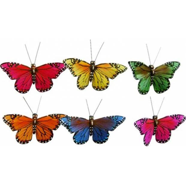 Dekorační motýl FQ744-1-6 Art