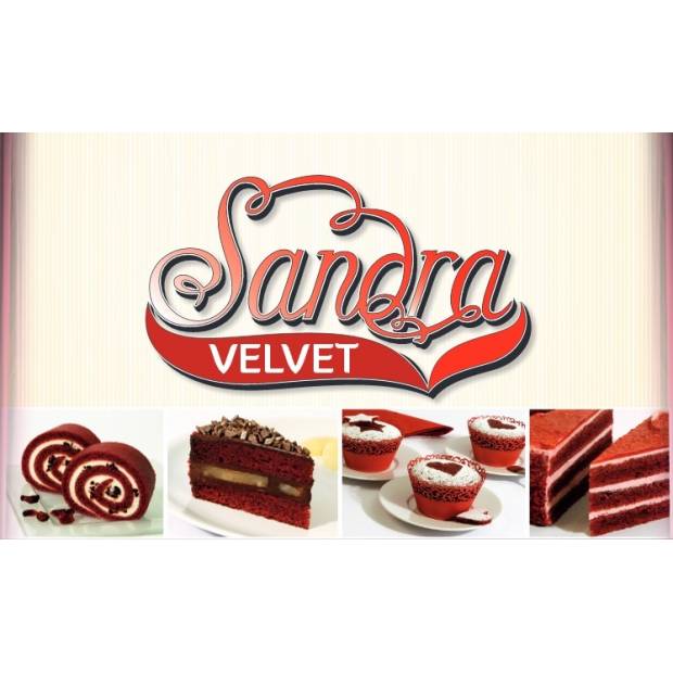 Sandra Velvet směs na výrobu litých hmot s červenou barvou (5 kg)