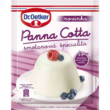 Dr. Oetker Panna Cotta s vanilkou (50 g) DO0051 dortis