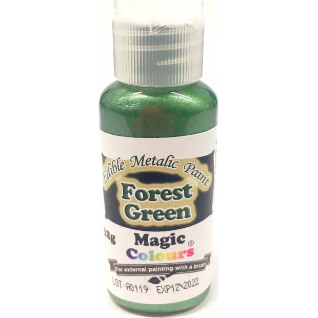 Tekutá metalická barva Magic Colours (32 g) Forest Green EPFOR dortis