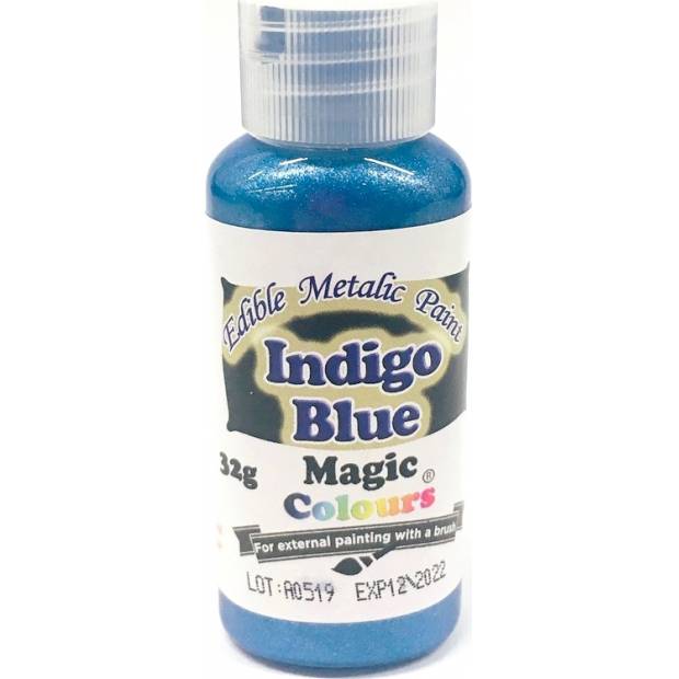 Tekutá metalická barva Magic Colours (32 g) Indigo Blue