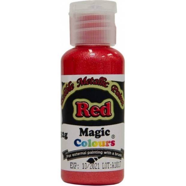 Tekutá metalická barva Magic Colours (32 g) Red