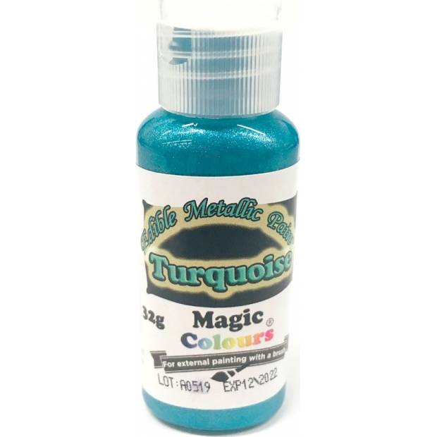 Tekutá metalická barva Magic Colours (32 g) Turquoise