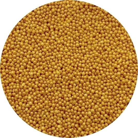 Cukrový máček zlatý (50 g) FL25825-1 dortis
