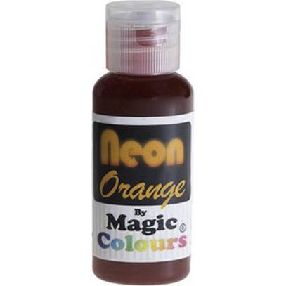 Gelová neonová barva Magic Colours (32 g) Neon Orange NERNG dortis