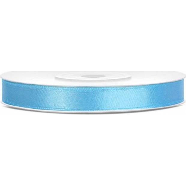 Světle modrá stuha 6 mm x 25 m (1 ks) TS6-011 dortis