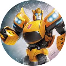 Fondánový list 21cm Transformers Bumblebee - Modecor