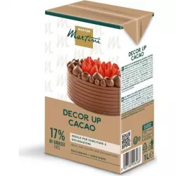 Pařížská šlehačka Decor Up Cacao  17% (1 l)
