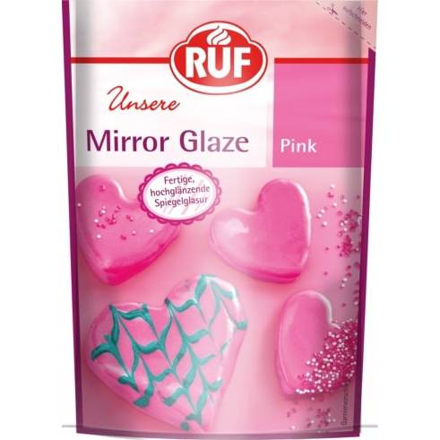 Zrcadlová poleva růžová 100g - RUF