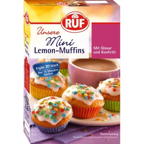 Směs na mini citronové muffiny 350g - RUF