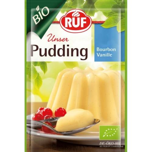 BIO vanilkový puding 2x40g - RUF