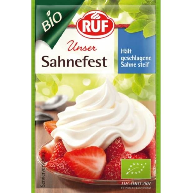 Bio ztužovač šlehačky 4x8g - RUF