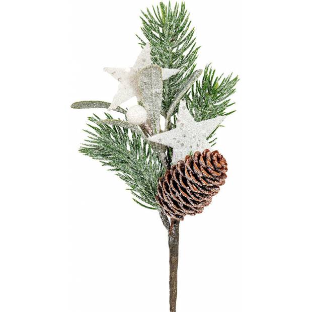Větvička, přízdoba,  vánoční  umělá dekorace PRZ3296 Art