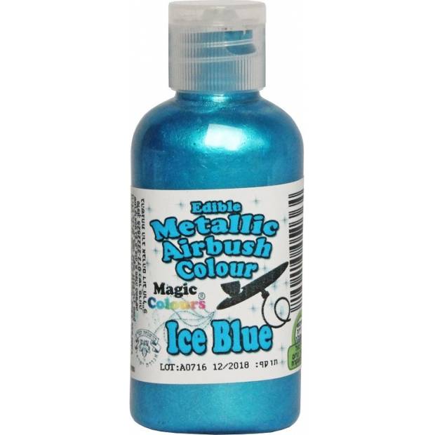 Airbrush barva perleťová Magic Colours (55 ml) Ice Blue ABMBLU dortis
