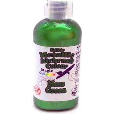 Airbrush barva perleťová Magic Colours (55 ml) Moss Green ABMMSS dortis