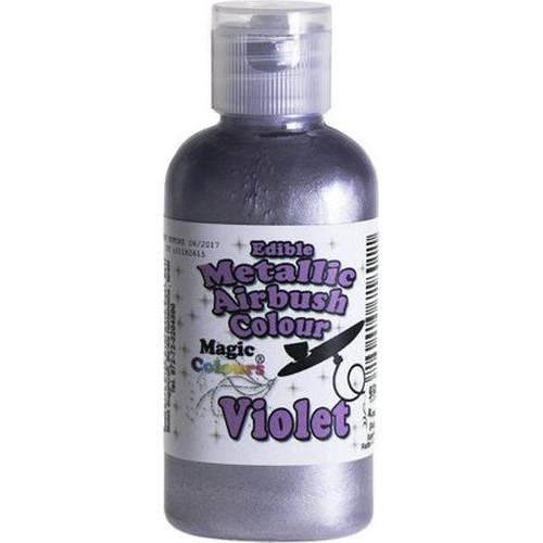 Airbrush barva perleťová Magic Colours (55 ml) Violet ABMVLT dortis